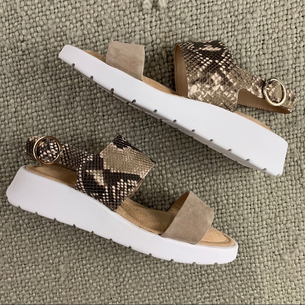 Taryn Rose ankle strap sandal